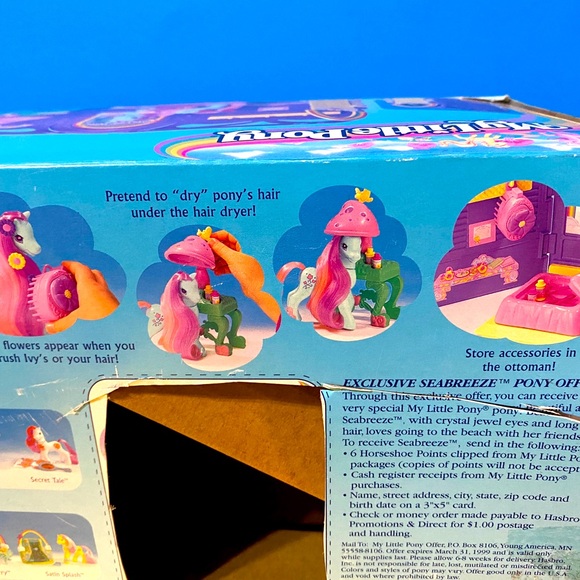 MY LITTLE PONY G2 VTG 90s MY PRETTY PARLOR SET HAIRSTYLING & FASHION… - Picture 15 of 15